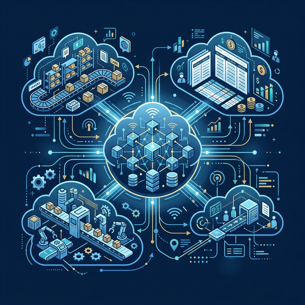 ZentoCloud Premium ERP Operations Central Architecture Layout